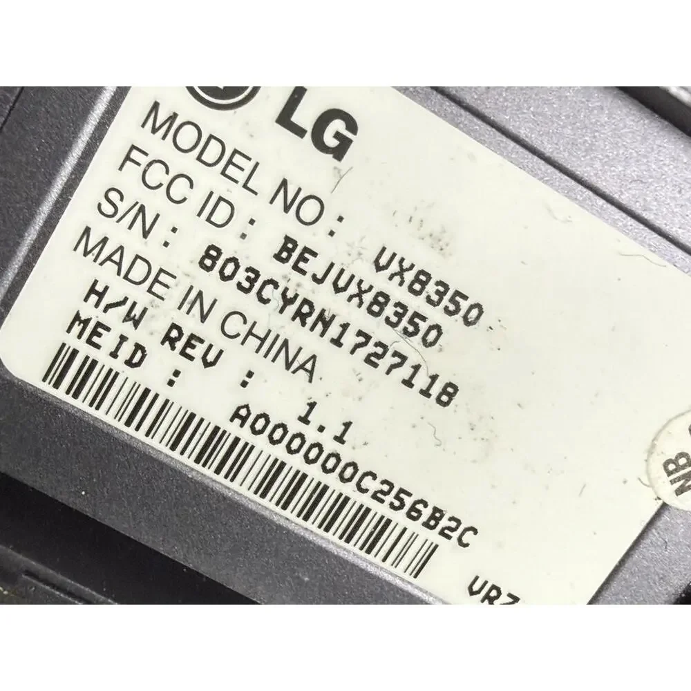 LG VX8350 - Gray and Black ( Verizon ) Cellular Flip Phone